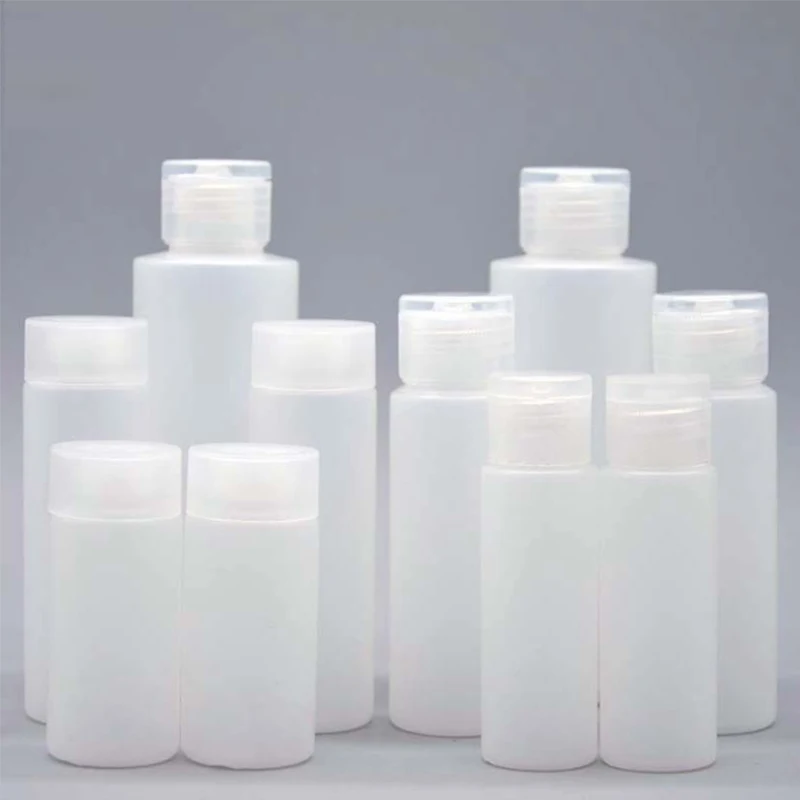 Kosmeetika All-pudel Serveerimiseks Flokeerimisega Lotion Pudel Pigistada Šampooni Pudel Voolik 10-120ML Clamshell Pudel Reisi Meik Tööriist - 0