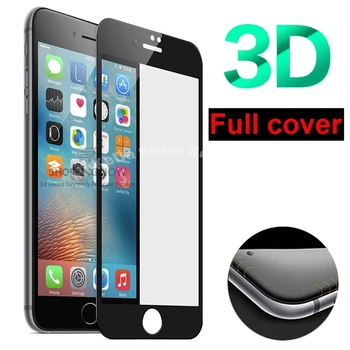 100tk DHL 3D Carbon Fiber Ringi Serva Täieliku Katvuse Telefon Karastatud Klaas iphone 7 6 6S Pluss iphone7 6 Screen Protector Film