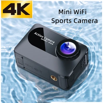 4K HD WiFi Action Kaamera Väljas 2,0 Tolline Kaasaskantav Veekindel Spordi Kaamera Traadita 170 ° lainurk-Intelligent Drive Diktofon
