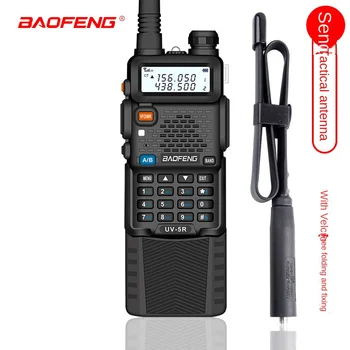 Baofeng Uv-5r Walkie Talkie Laiendatud Versiooni Ise Sõidu Väljas Tsiviil-FM Mobile Station +cs Kokkuklapitavad Taktikaline Antenn