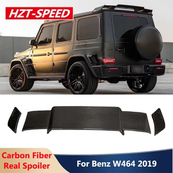 Carbon Fiber Materjalist W464 Auto Pagasiruumi Tiiva Katuse Akna Taga Spoiler Jaoks Benz W464 G-Klassi G63 G550 G500 2019 Välisilme Kaunistamiseks