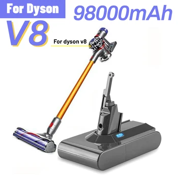 Dyson – batterie de remplacement vala aspirateur a main Dyson V8 21.6 V 98000mAh sans fil