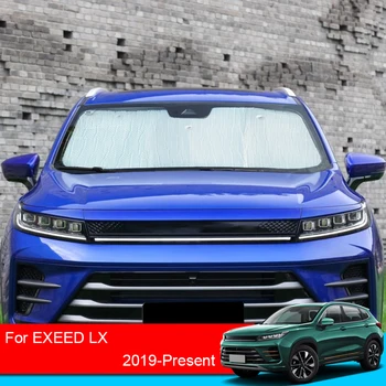 Eest EXEED LX 2019-2025 Auto Päikesevarjud UV Kaitse külgaknad Kardin Päikese Vari Visiir esiklaasi Auto Tarvikud