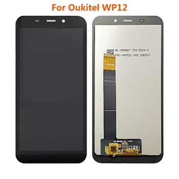 Eest OUKITEL WP12 LCD WP 12 Pro LCD Ekraan Puutetundlik Digitizer Assamblee varuosa on 100% Testitud