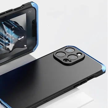 Luksus Põrutuskindel Element Metal Case For Iphone 13 Pro Max Hin Raske Alumiiniumisulamist Hübriid Plastikust Tagakaas Iphone Mini 13