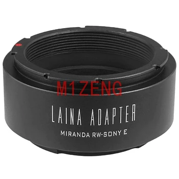 MIR-NEX-adapter rõngas MIRANDA RW objektiiv sony e mount nex5/6/7 A7 A7r a9 A7s a7r2 a7r3 a7r4 a6300 a6500 kaamera