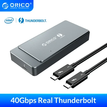 ORICO Thunderbolt 3 M. 2 NVME SSD Ruum 40Gbps Toetada 2TB Alumiiniumist 40Gbps Thunderbolt-3 C-C Kaabel Mac Windows