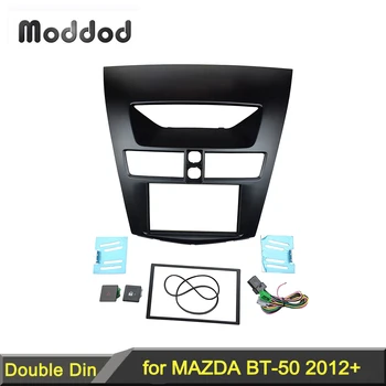 Topelt Din Stereo Sidekirmega Paneel Mazda BT-50 2012 Aastast Facia Raadio CD Dash Mount Paigaldamine Trim Kit Ümbritsevad Võru