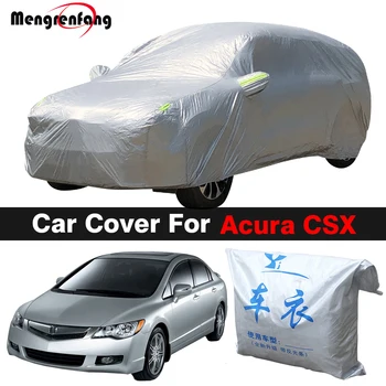 Täielik Auto Kaas Acura CSX Väljas Päike Anti-UV-Vihm, Lumi, Udu Tolmukindel Kaitse Auto Katta