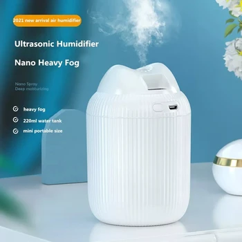 Ultraheli Mini Õhu Niisutaja Elektrilised Aroma eeterlik Õli Hajuti Kodus Auto USB Fogger Udu Tegija Puhastaja koos LED Öösel Lamp