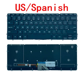 USA uus hispaania Sülearvuti Taustvalgustusega Klaviatuur Dell Precision M3800 XPS15 XPS 15-9530 15 9530 Notebook PC Asendamine
