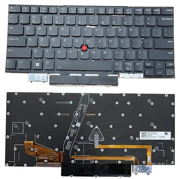 Uued Lenovo ThinkPad X1 Carbon 10. Gen 10 2022 Sülearvuti Klaviatuur US Taustavalgustusega