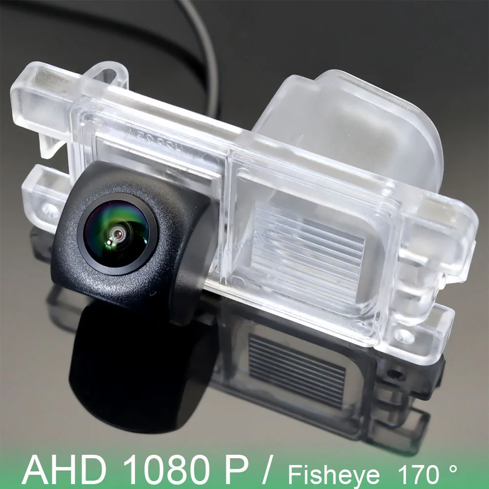 AHD 1080P 170° FishEye Sõiduki tahavaate Kaamera Mitsubishi Pajero Pinin TR4 iO-Ameerika Versioon L200 Triton HD Öise Nägemise - 1