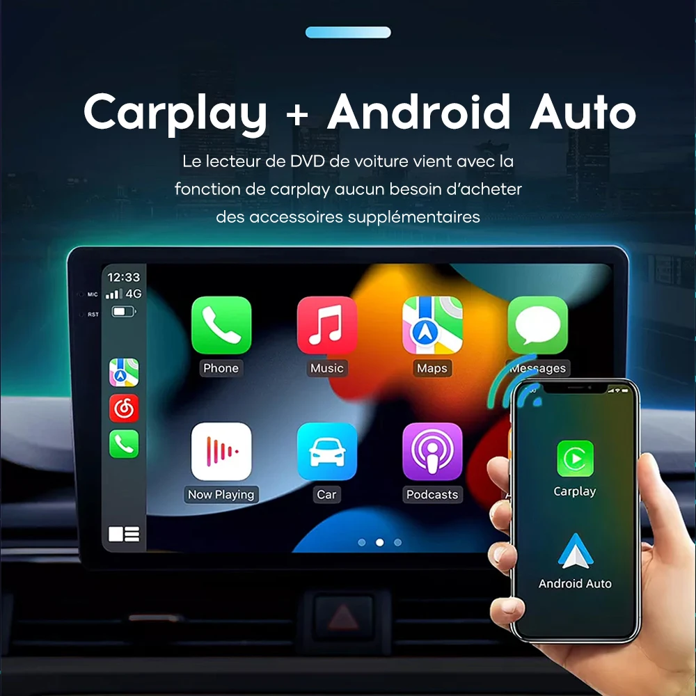 Prelingcar Honda Jazz Sobiks 2014-2020 Android 12 Auto-Ekraan 8 256g Carplay RDS-Ehitatud GPS 2din Raadio, DVD-Mängija, 5.1 HIFI SUVEAJA - 1