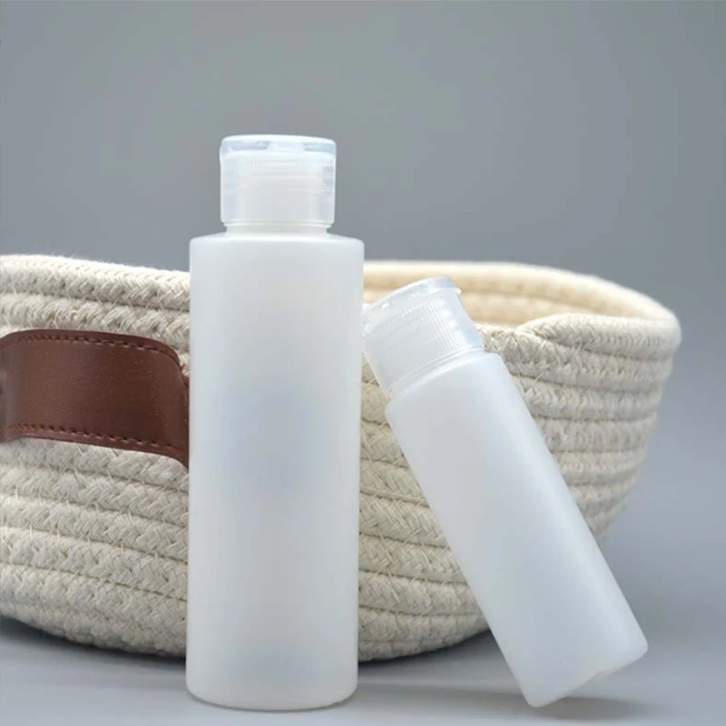 Kosmeetika All-pudel Serveerimiseks Flokeerimisega Lotion Pudel Pigistada Šampooni Pudel Voolik 10-120ML Clamshell Pudel Reisi Meik Tööriist - 1