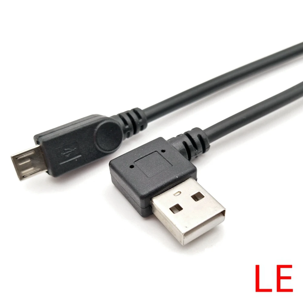 USB-zu Micro-usb-EINE Kurze Schnelle Ladekabel Ellenbogen 90 Grad USB-C Micro-USB-Daten Kabel Für Alle nutitelefonid - 3