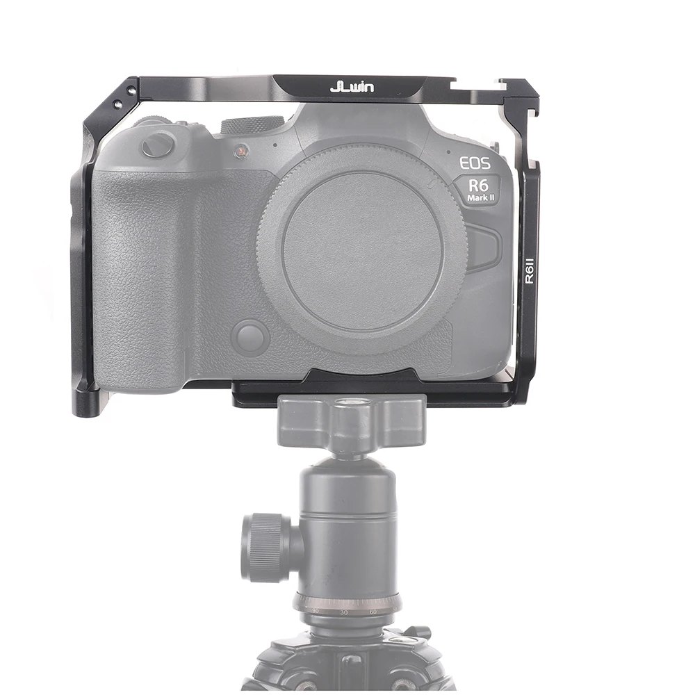 Canon EOS R6II Kaamera Puuri Komplekt Alumiiniumist Fotograafia Laiendamine Raami R62 Vertikaalse Pildistamise L-kujuline Plaat Kaamera Tarvikud - 5