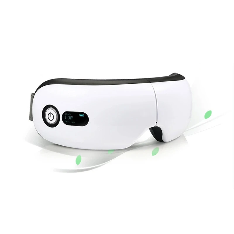 Smart Turvapadi Vibratsiooni Silma Massager Silmade Hooldus Vahend Kuuma Kompress Toetama Bluetoothi Silmade Väsimus Massaaž Prillid - 5